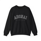 Adonai Crewneck Sweatshirt — 'Adonai Our Lord & Savior' Faith Pullover